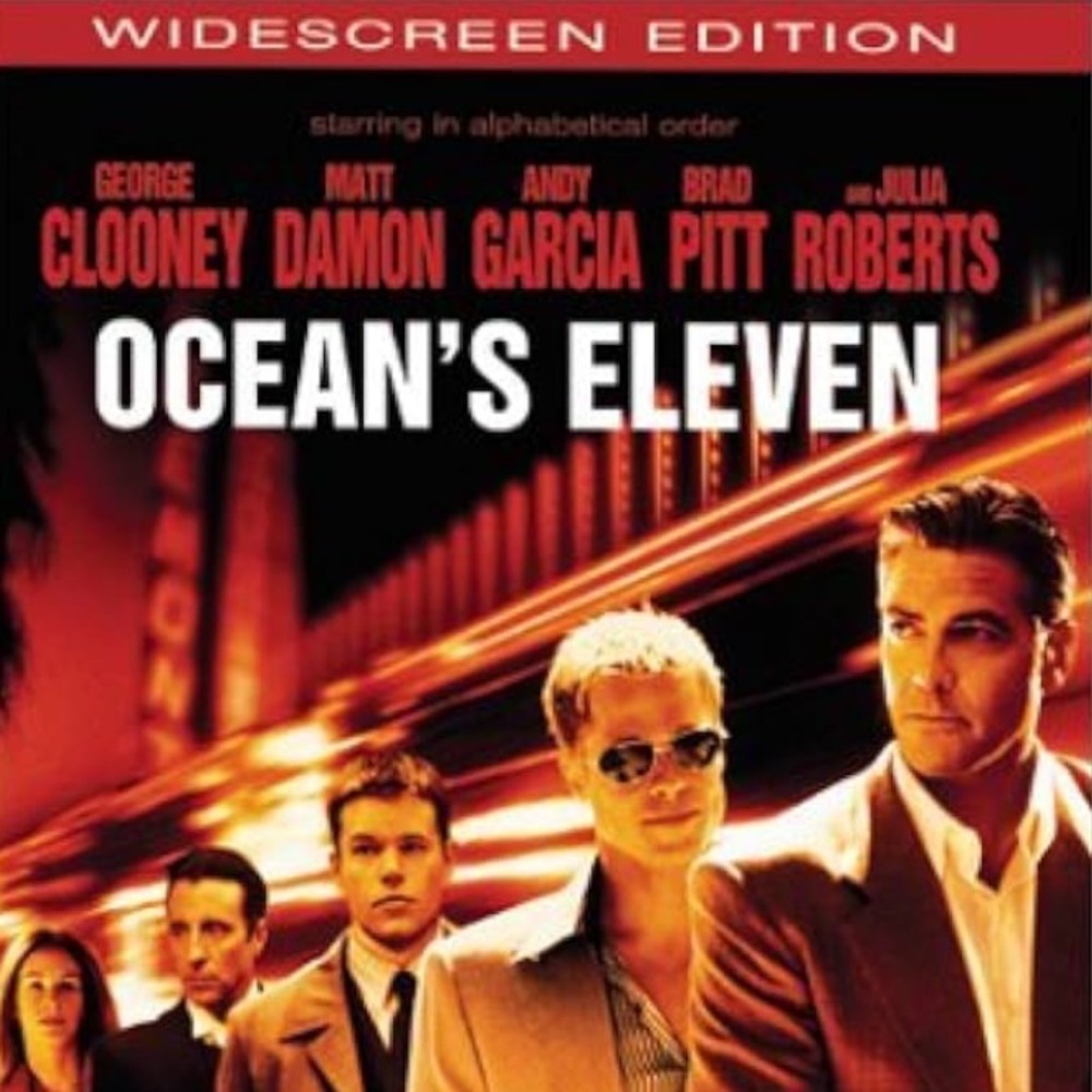EUC Oceans 11 DVD Set in Las Vegas a fantasy about eleven World War II veterans